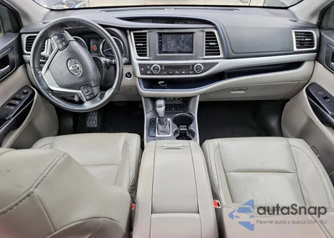 2017 Toyota Highlander Se from USA, damaged, VIN 5TDJZRFH3HS431050